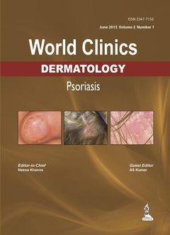 Couverture de l’ouvrage World Clinics: Dermatology: Psoriasis