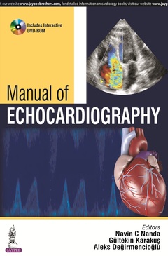 Cover of the book Manual of Echocardiography