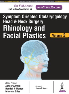 Couverture de l’ouvrage Symptom Oriented Otolaryngology: Head & Neck Surgery - Volume 2