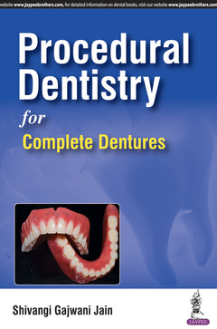 Couverture de l’ouvrage Procedural Dentistry for Complete Dentures