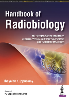 Couverture de l’ouvrage Handbook of Radiobiology