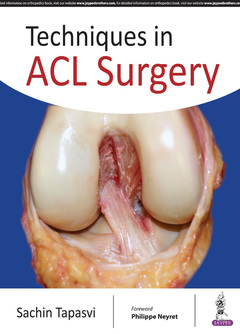 Couverture de l’ouvrage Techniques in ACL Surgery