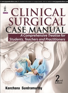 Couverture de l’ouvrage Clinical Surgical Case Manual