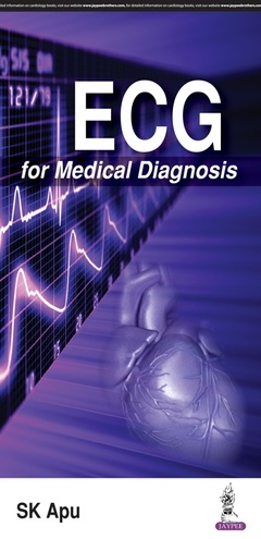 Couverture de l’ouvrage ECG for Medical Diagnosis