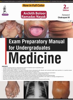 Couverture de l’ouvrage Exam Preparatory Manual for Undergraduates: Medicine