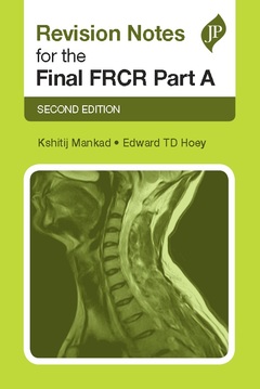 Couverture de l’ouvrage Revision Notes for the Final FRCR Part A
