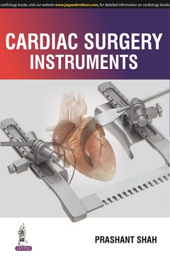 Couverture de l’ouvrage Manual of Cardiac Surgery Instruments