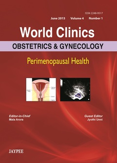 Couverture de l’ouvrage World Clinics: Obstetrics & Gynecology - Perimenopausal Health, Volume 4, Number 1