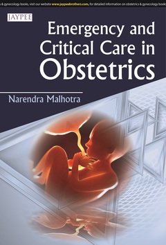 Couverture de l’ouvrage Emergency and Critical Care in Obstetrics