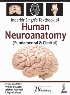 Couverture de l’ouvrage Inderbir Singh's Textbook of Human Neuroanatomy
