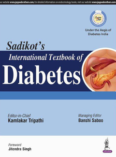 Couverture de l’ouvrage Sadikot's International Textbook of Diabetes