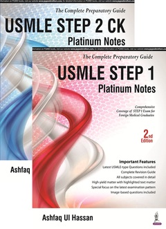 Couverture de l’ouvrage USMLE Platinum Notes Step 1