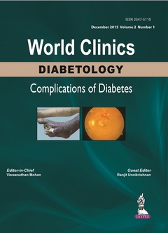 Cover of the book World Clinics: Diabetology - Complications of Diabetes, Volume 2, Number 1