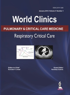 Couverture de l’ouvrage World Clinics: Pulmonary & Critical Care Medicine: Respiratory Critical Care