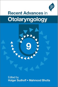 Couverture de l’ouvrage Recent Advances in Otolaryngology: 9