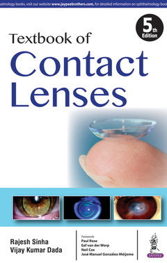 Couverture de l’ouvrage Textbook of Contact Lenses