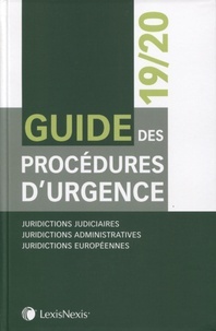 Couverture de l’ouvrage Guide des procédures d'urgence 19/20