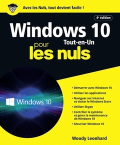 Cover of the book Windows 10 Tout-en-1 Pour les Nuls, 4e éd