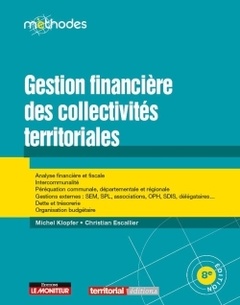 Couverture de l’ouvrage Gestion financière des collectivités territoriales