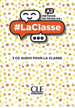 Couverture de l’ouvrage #la classe niveau a2 - 3 cd audio pour la classe