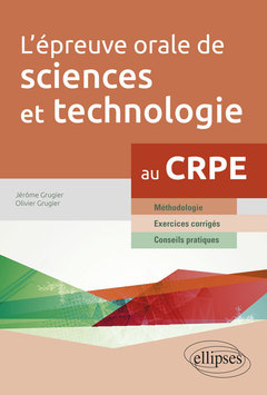 Cover of the book L'épreuve orale de sciences et technologie au CRPE