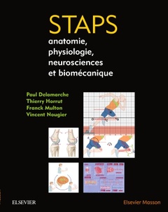Couverture de l’ouvrage STAPS : anatomie, physiologie, neurosciences et biomécanique