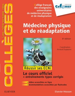 Couverture de l’ouvrage Médecine physique et de réadaptation