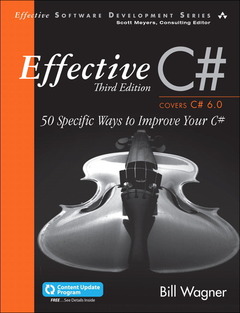 Couverture de l’ouvrage Effective C# (Covers C# 6.0)