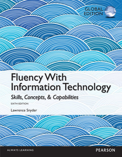 Cover of the book Fluency With Information Technology: Global Edition