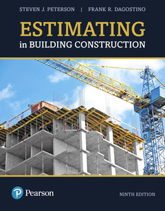Couverture de l’ouvrage Estimating in Building Construction 