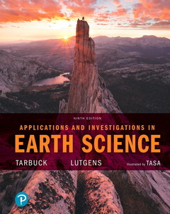 Couverture de l’ouvrage Applications and Investigations in Earth Science