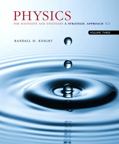 Couverture de l’ouvrage Physics for Scientists and Engineers with Modern Physics 
