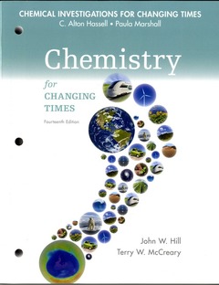 Couverture de l’ouvrage Chemical Investigations for Chemistry for Changing Times 
