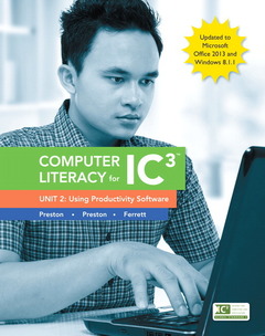 Cover of the book Computer Literacy for IC3, Unit 2 