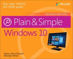 Couverture de l’ouvrage Windows 10 Plain & Simple