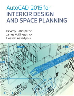 Couverture de l’ouvrage AutoCAD 2015 for Interior Design and Space Planning