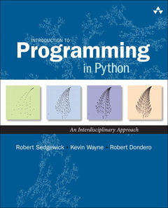 Couverture de l’ouvrage Introduction to Programming in Python
