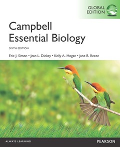 Couverture de l’ouvrage Campbell Essential Biology, Global Edition 