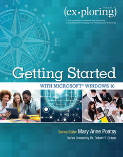 Couverture de l’ouvrage Exploring Getting Started with Microsoft Windows 10