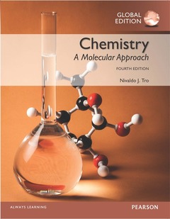 Cover of the book Chemistry: A Molecular Approach, Global Edition 