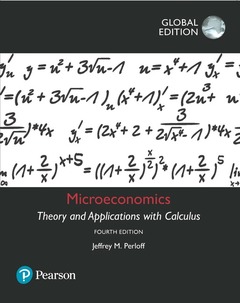 Couverture de l’ouvrage Microeconomics: Theory and Applications with Calculus, Global Edition 