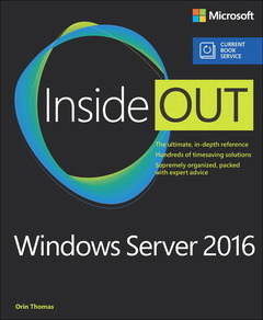Couverture de l’ouvrage Windows Server 2016 Inside Out