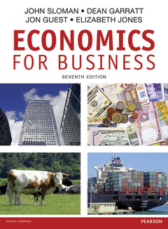 Couverture de l’ouvrage Economics for Business 