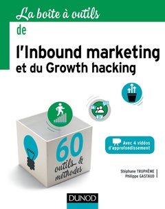 Couverture de l’ouvrage La boîte à outils de l'Inbound marketing et du growth hacking
