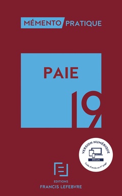 Cover of the book Mémento paie 2019