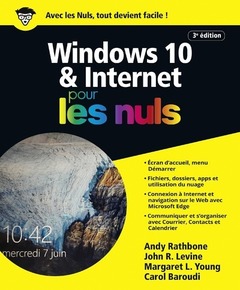 Cover of the book Windows 10 et Internet 4e Pour les Nuls