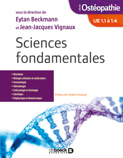 Couverture de l’ouvrage Sciences fondamentales UE 1.1 à 1.4