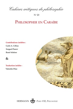 Cover of the book Cahiers critiques de philosophie n°20