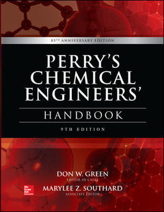 Couverture de l’ouvrage Perry's Chemical Engineers' Handbook