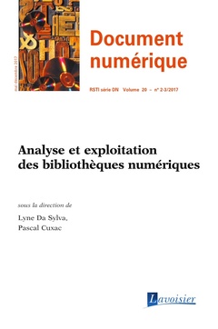 Cover of the book Analyse et exploitation des bibliothèques numériques